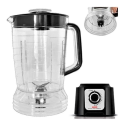Copo De Liquidificador Arno Power Max 1000w Cristal Tampa Preta - MM1714 Menor preço em Copo De Liquidificador Arno Power Max 1000w Cristal Tampa Preta - MM1714
