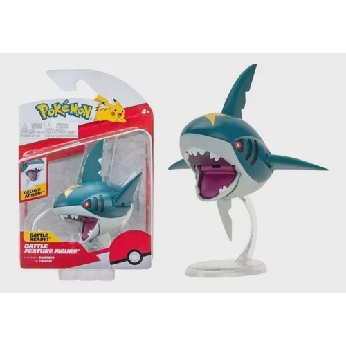 Boneco Pokémon Sharpedo - Figura Deluxe Battle Figure Sunny - JP Toys -  Brinquedos e Actions Figures para todas as idades