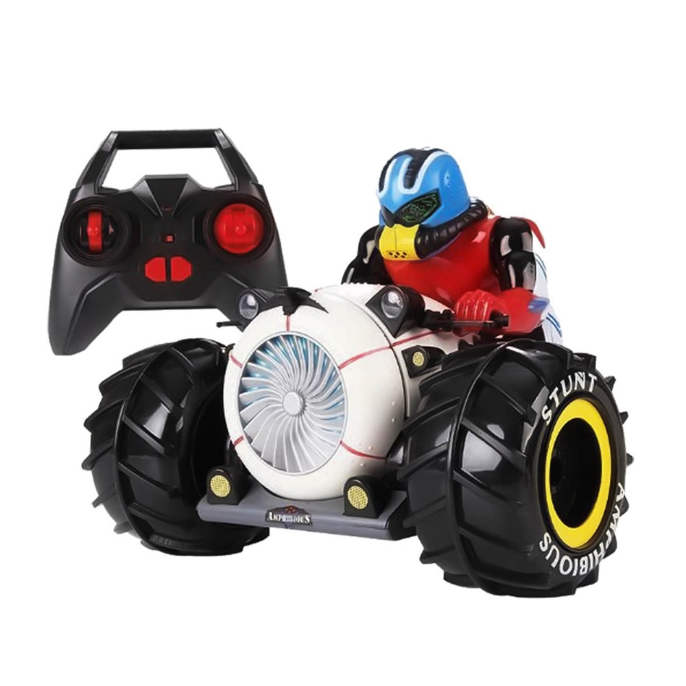 Carro Controle Remoto Moto Jato Amphibious 3 Rodas - Toyng - Ifcat ToyStore