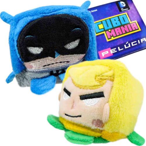 Batman e Aquaman Bonecos de Pelúcia Cubo Mania dc Comics em Promoção na  Americanas