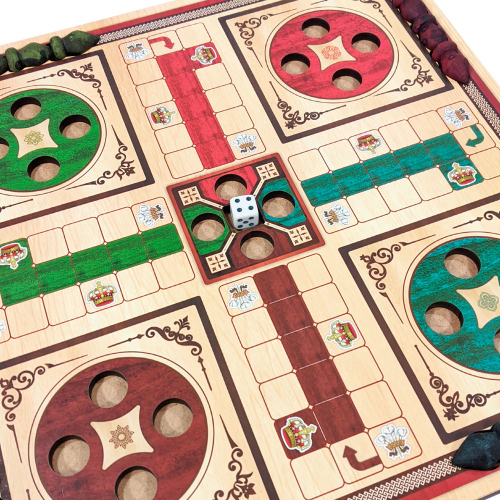 Jogo Ludo Clássico Madeira mdf 7579 - Brincadeira De Criança em Promoção na  Americanas