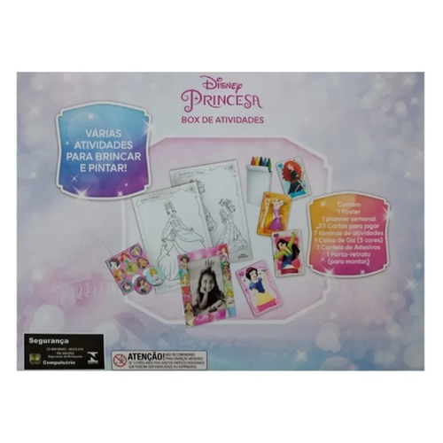 Box De Atividades Disney Princesas