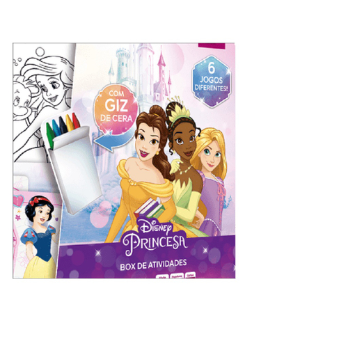 Box De Atividades Disney Princesas