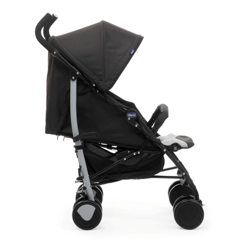 Carrinho de Bebê para Passeio Chicco Echo com Bumper Bar Stone de 0 Meses até 15kg Preto com Cinza - Imagem 5