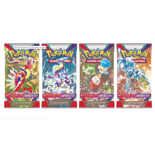 Pacote Booster Pokemon Tcg Original Copag 6 Cartas Preço Top