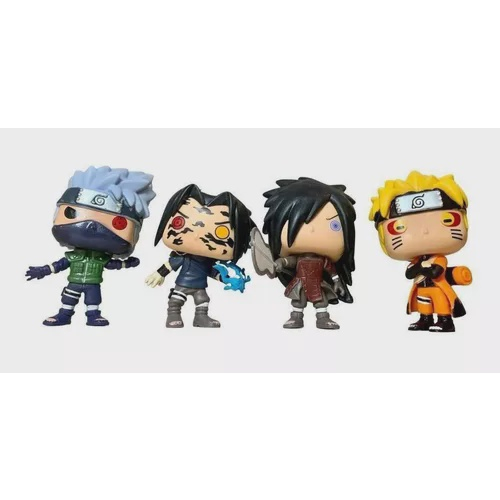 Kit com 4 Bonecos Desenho Naruto Shippuden na Americanas Empresas