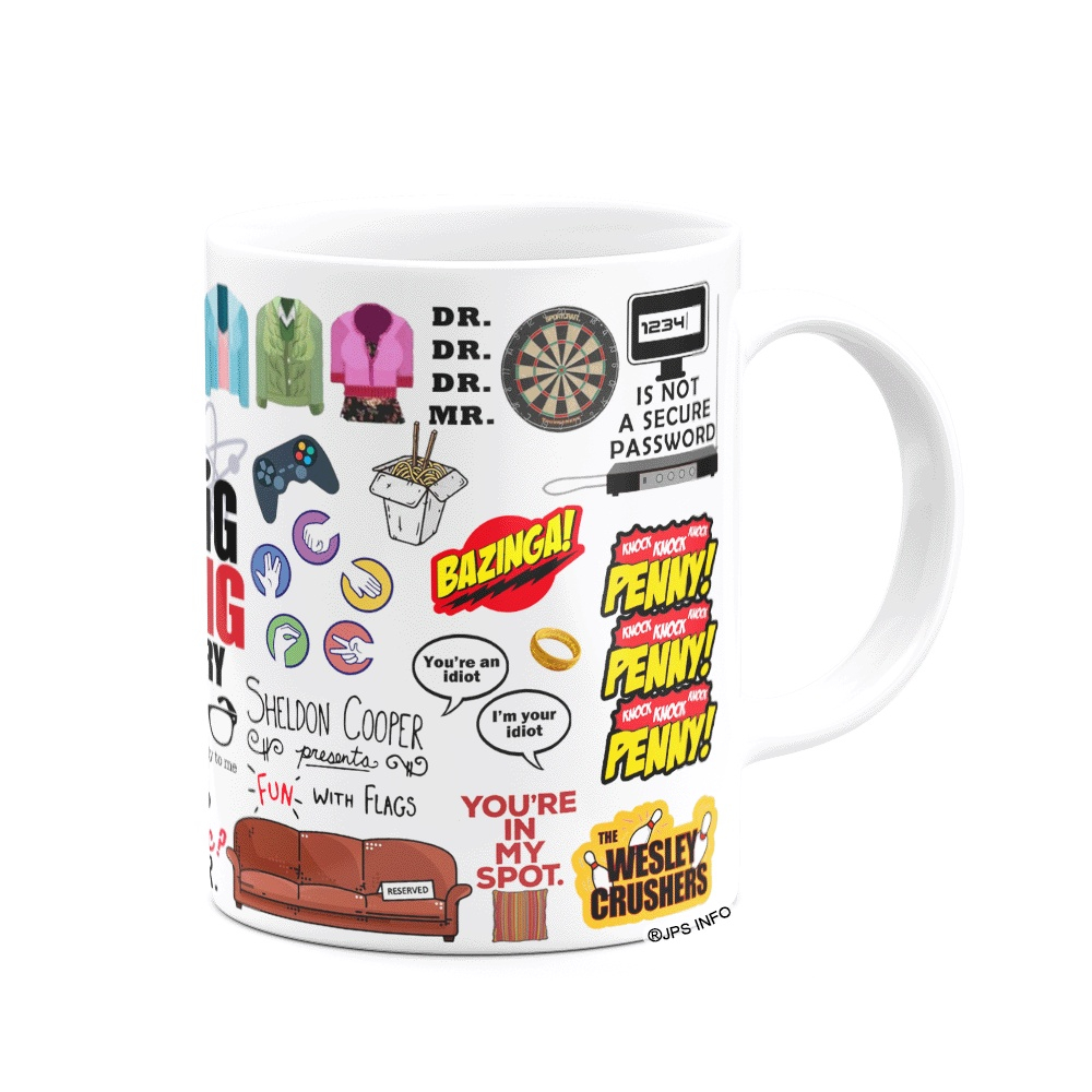 Caneca Icons Moments The Big Bang Theory No Shoptime