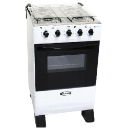 Menor preço em Fogão de Piso Clarice Delicato 4b Gás Engarrafado 4 Queimadores Branco Porta com Visor 52l