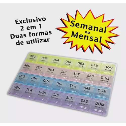 caixa de armazenamento de medicamentos, injeção, pílulas e