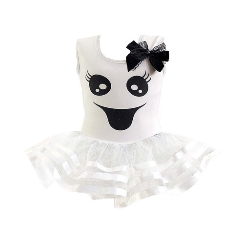 Fantasia Halloween Vestido Infantil Menina Bruxinha Fantasma