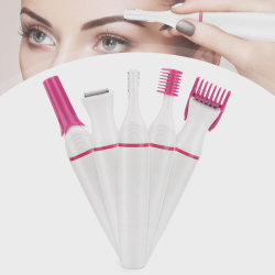 Depilador feminino eletrico aparador de pelos do rosto, virilha E azilas sem fio com acessorios profissional é boa?