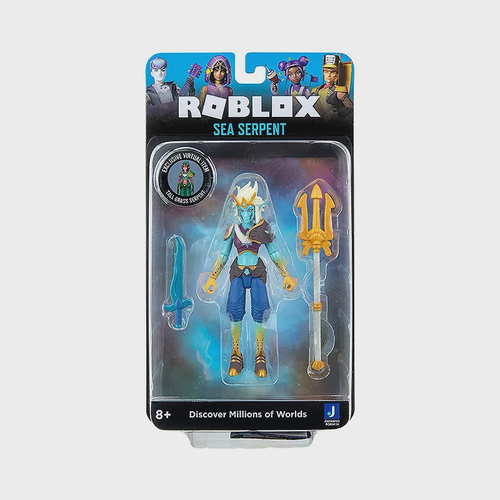 Boneca Roblox Sea Serpent com Item Virtual Exclusivo - 2222 - Sunny no  Shoptime