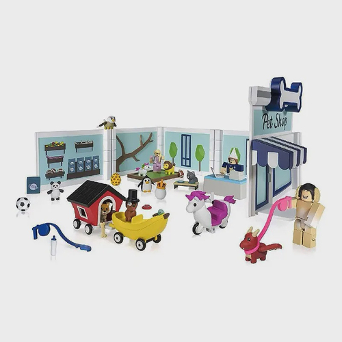 Boneco Roblox Pet Show - Pack Figuras + Código Virtual