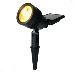 Luminária Spot Espeto Solar Jardim Super LED 20 lúmens 3000k Menor preço em Luminária Spot Espeto Solar Jardim Super LED 20 lúmens 3000k