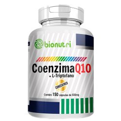 Coenzima Q10 CoQ10 Ubiquinol L Triptofano Maior Energia 150 Caps - Bionutri é boa?