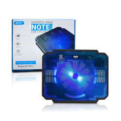 Base Para Notebook Até 17 Polegadas Com Cooler Knup - Kp-9012 Menor preço em Base Para Notebook Até 17 Polegadas Com Cooler Knup - Kp-9012