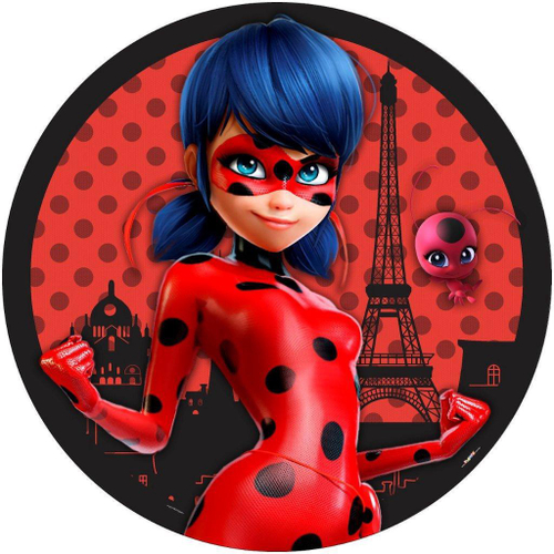 Autocolante infantil de parede Ladybug, Miraculous