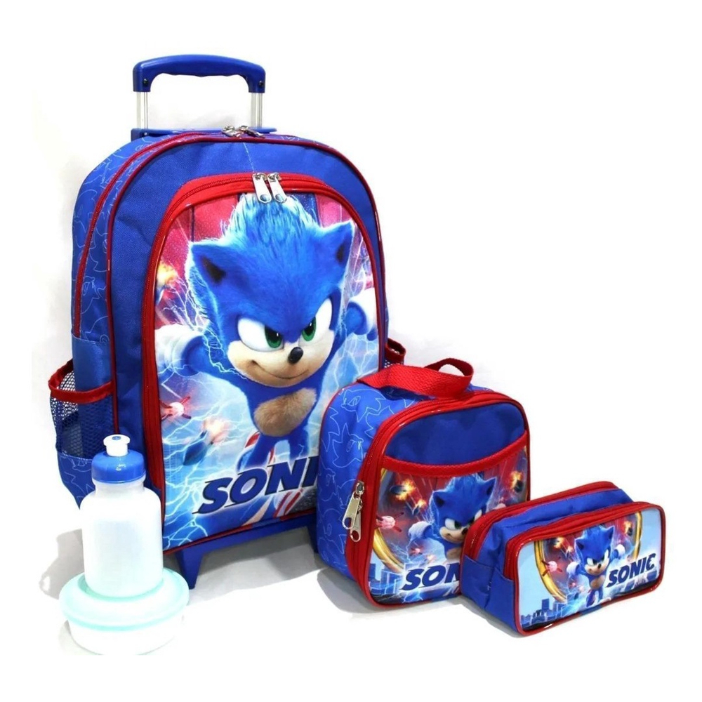 Mochila Escolar Roda Kit Escolar Infantil Game Start em Promoção na  Americanas