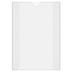 Quadro De Aviso Protetor Display Multiuso A4 Cristal Com Adesivo Acp