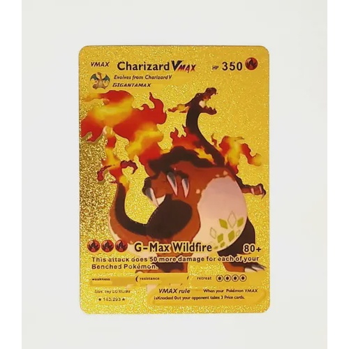 Carta Pokémon Ultra Rara c/ Muita Vida Hp Alto Charizard V Astro +