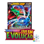 Carta Pokémon: Rayquaza-gx 177a/168 Shiny Português + Brinde