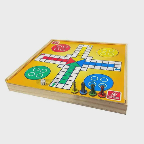 Jogo Dama E Ludo Tabuleiro 2 Em 1 Jogos Clássicos em Promoção na Americanas