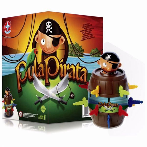 Jogo Pula Pirata com Realidade Aumentada Estrela - Blanc Toys - Felicidade  em brinquedos