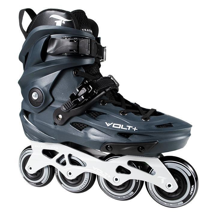 Patins Inline Freestyle Traxart Volt Grafite No Shoptime