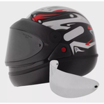 Capacete Moto Taurus San Marino Automático Mais Viseira Fume