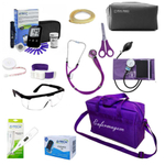 Kit Para Enfermagem Diversas Cores Todo Roxo