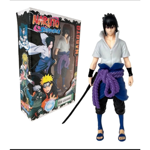 Naruto E Sasuke Action Figure (colecionável) Clássico