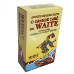 O grande tarô de waite com 78 cartas