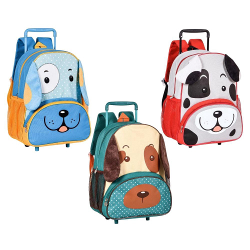 Mochila Infantil De Costas Animais Fofinhos - Clio Pets - Fabrica da Alegria