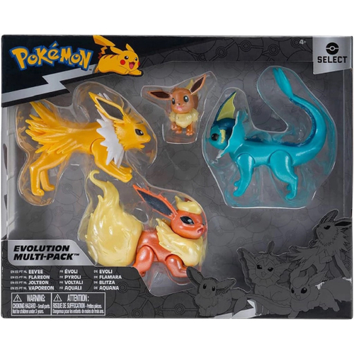 Eevee Evoluções Kit Com 2 Pelúcias Pokemon Eevee E Leafeon em Promoção na  Americanas