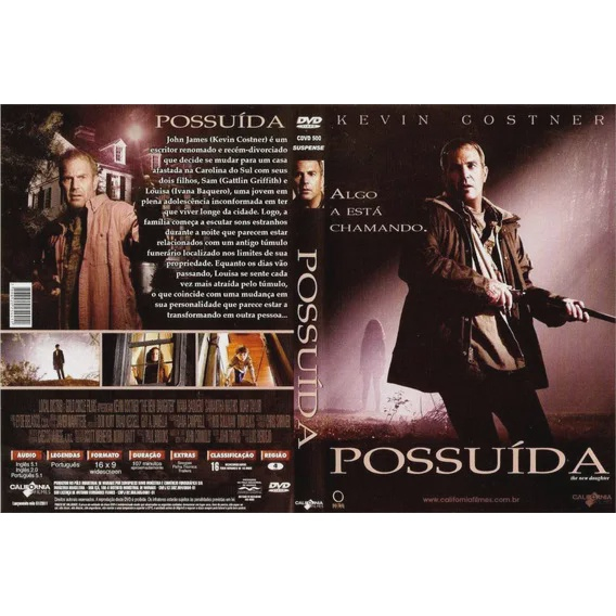 Dvd Possuída - Kevin Costner