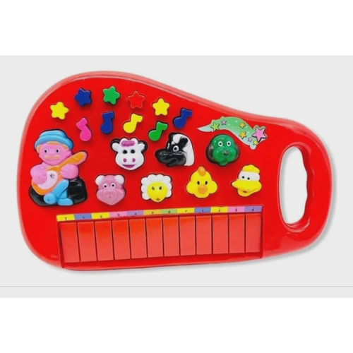 Piano Infantil Teclado Musical Educativo Bebe Criança Bichos Colorido em  Promoção no Oferta Esperta