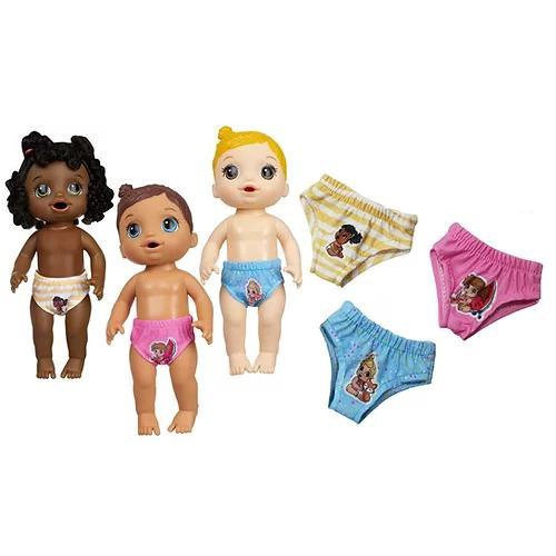 Kit Roupa Boneca Baby Alive Comilona Mundo Mágico Das Sereia na Americanas  Empresas