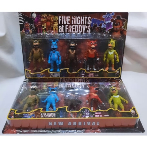 Kit 5 Bonecos Animatronics Five Nights At Freddy's Oferta