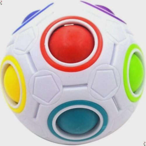 Cubo Magico Bola Puzzle Rainbow Ball Moyu 20 Cores Lindo Produto No Brasil!  em Promoção na Americanas