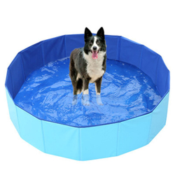 Piscina Pet Piscina Cachorro Gato Mesa de Areia Banheira 60x20cm Azul -Sour Candy é boa?
