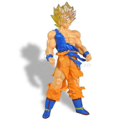 Boneco Action Figure Miniatura Goku Super Sayajin 2 Colecionáveis Dragon  Ball Z Super - 20cm