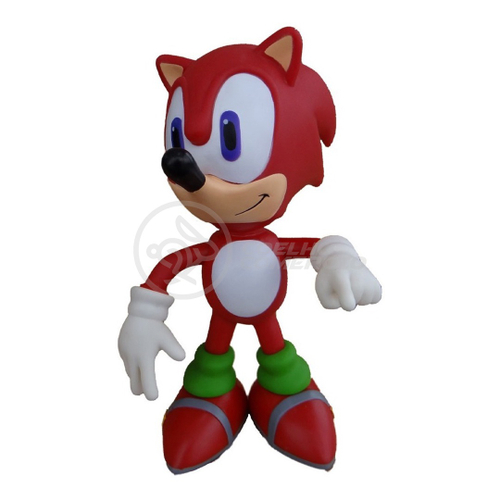 Knuckles the Echidna - Personagem do Sonic em Pelúcia - 28 Centímetros