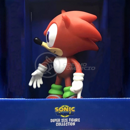 Boneco Action Figure Sonic Articulado Grande Super Size - 23cm