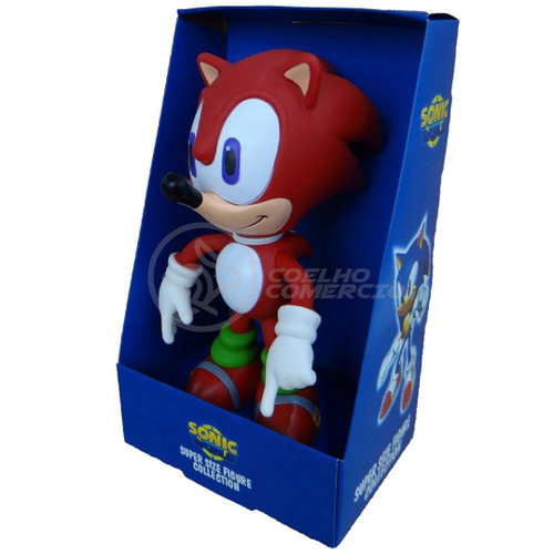 Boneco Sonic Grande Super Size - 23cm Brinquedo Melhor Jogo em