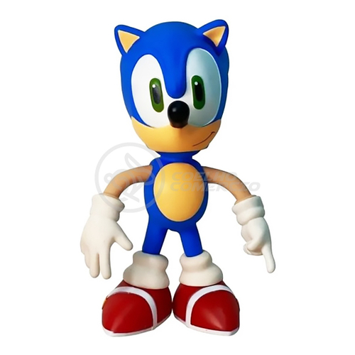 Boneco Action Figure Sonic Articulado Grande Super Size - 23cm - Sonic World