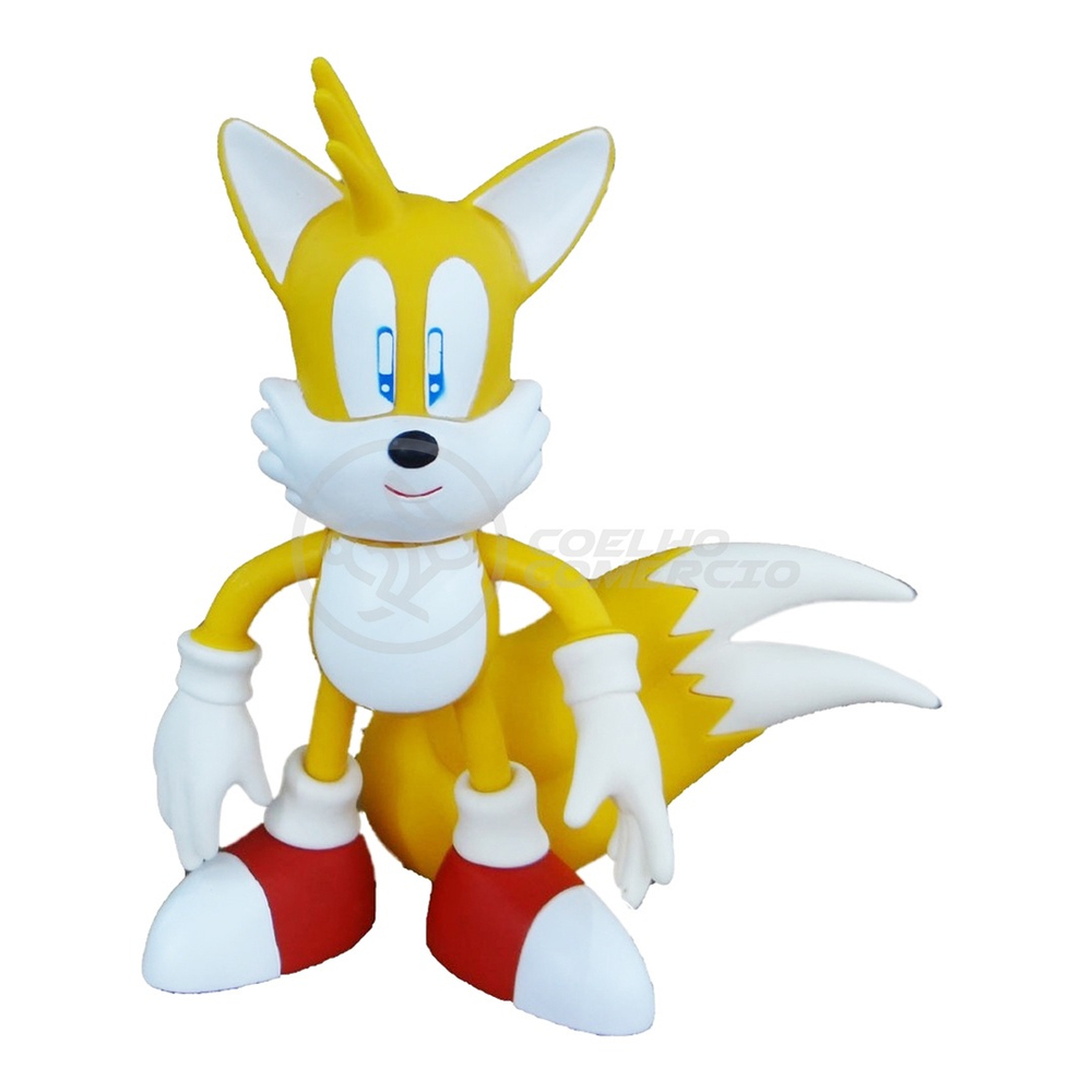 Boneco Action Figure Sonic Amarelo Articulado 23cm em Promoção na Americanas