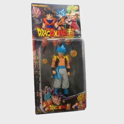 Boneco Goku Super Sayajin Blue Dragonball Z Super - 18Cm - Casa & Vídeo