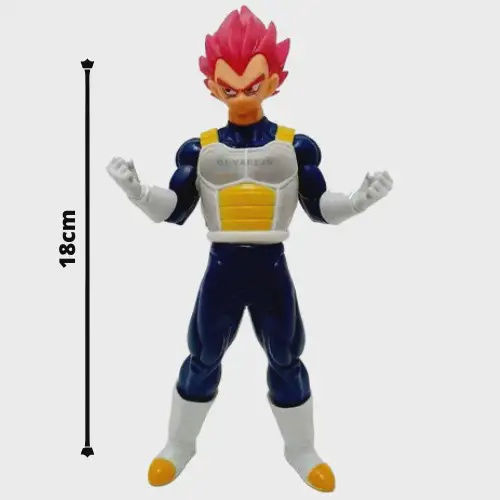 Boneco Action Figure Miniatura Goku Super Sayajin Blue Colecionáveis  DragonBall Z Super - 18cm