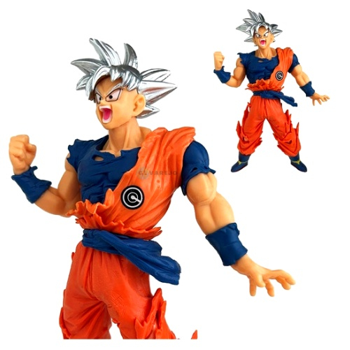 Boneco Dragon Ball Articulado Ultra Instinct Goku Bandai