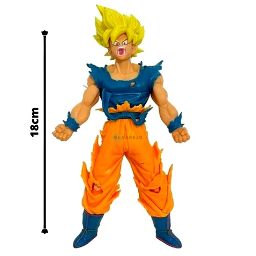 Boneco Action Figure Miniatura Goku Super Sayajin Blue Colecionáveis  DragonBall Z Super - 18cm em Promoção na Americanas